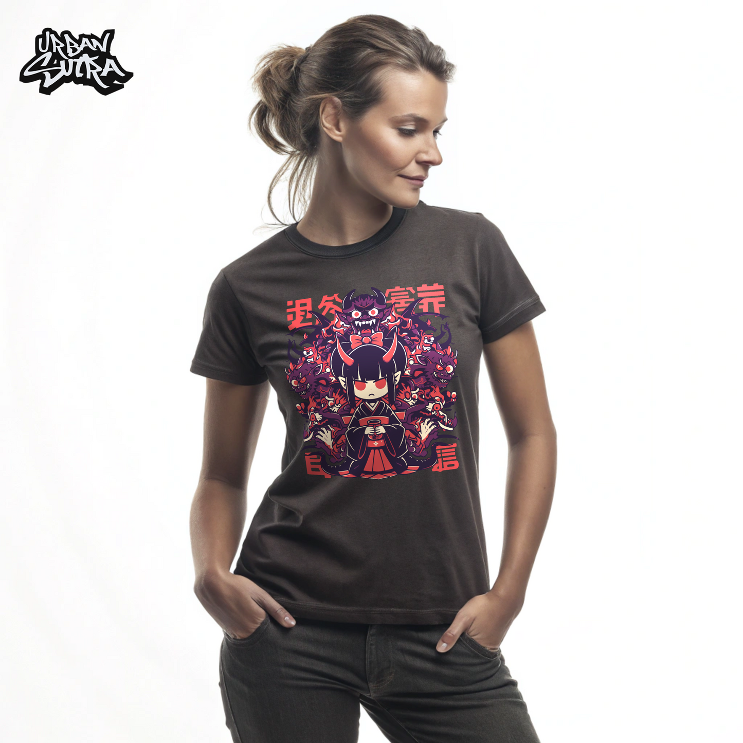 "Demon Oiran" Women's Regular Tee