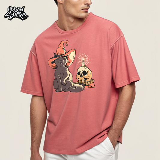 "Witch Nya" Men's Oversized Tee