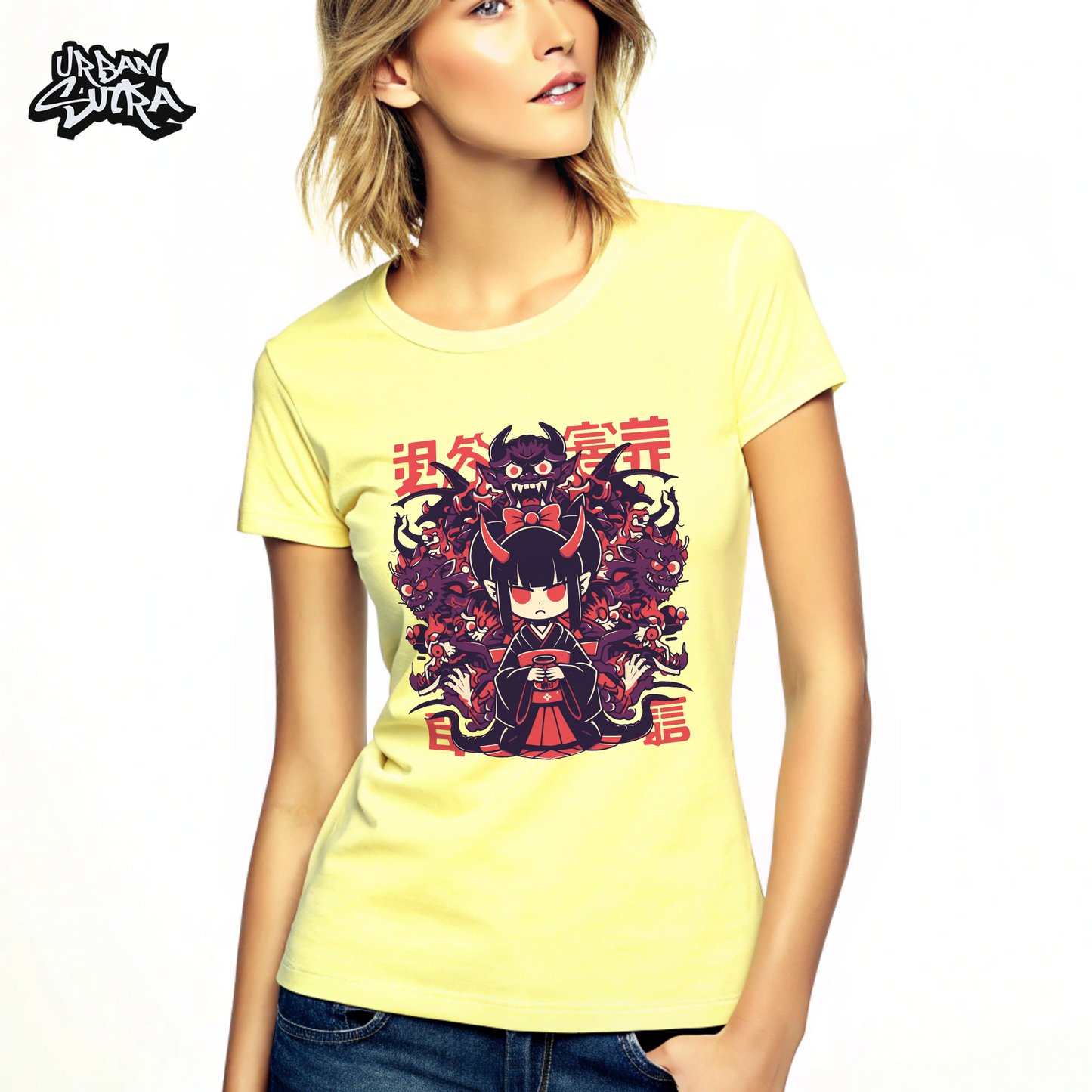 "Demon Oiran" Women's Regular Tee