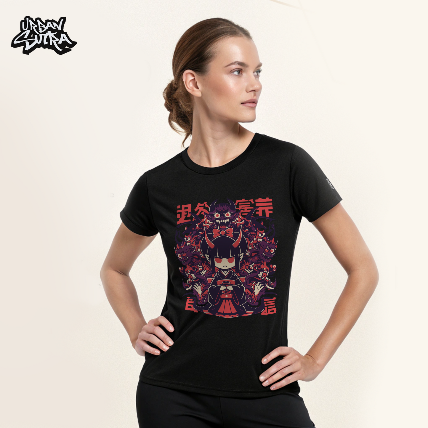 "Demon Oiran" Women's Regular Tee