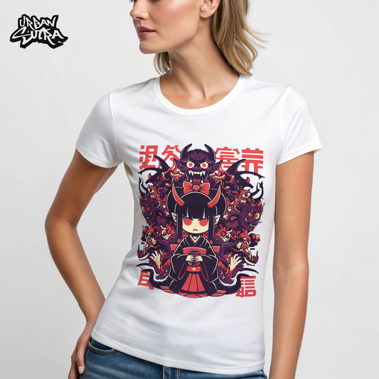 "Demon Oiran" Women's Regular Tee