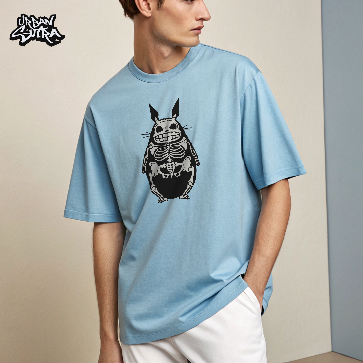 "X-Ray Vision" Men's Oversized Tee