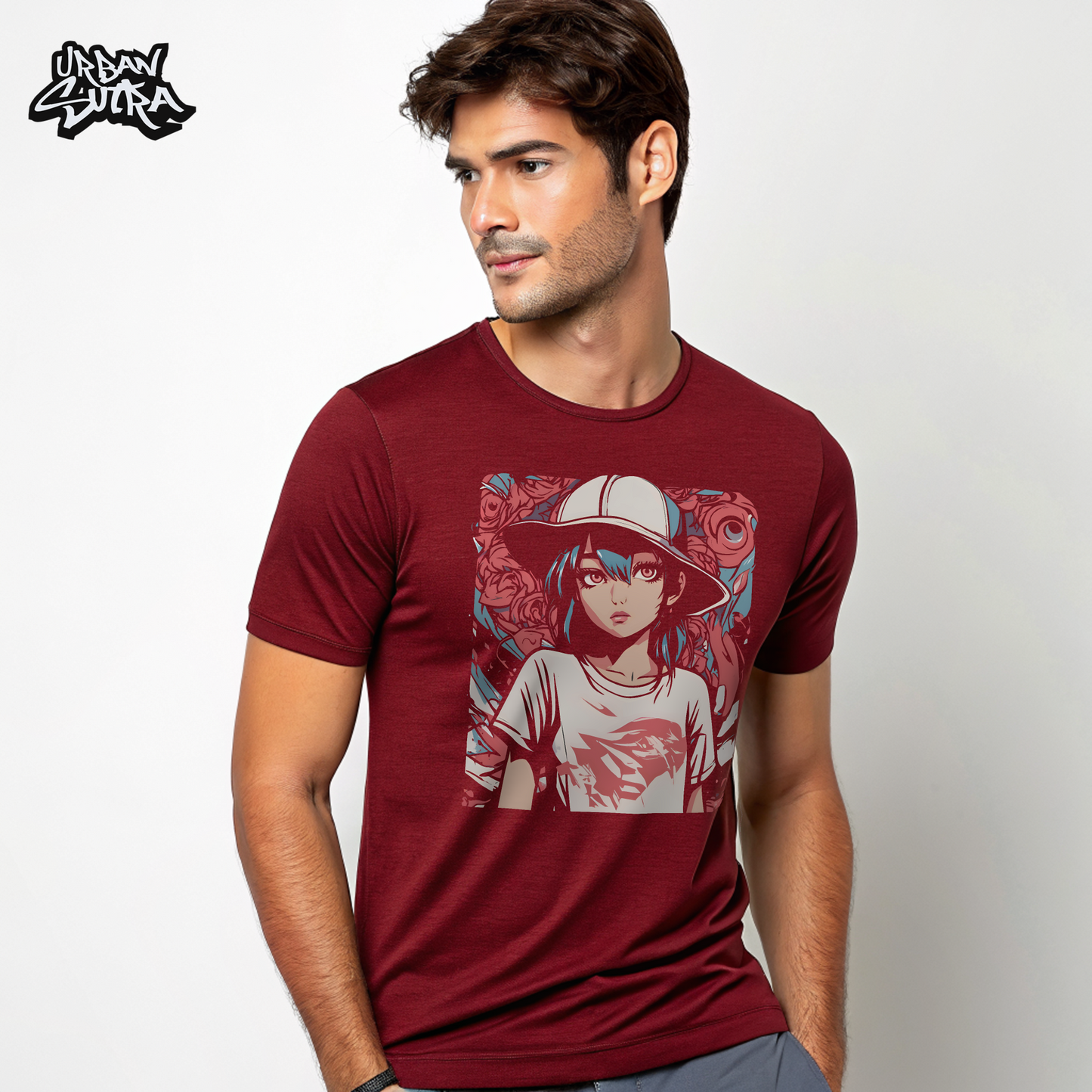 "Hana No Kanojo" Men's Regular Fit Tee