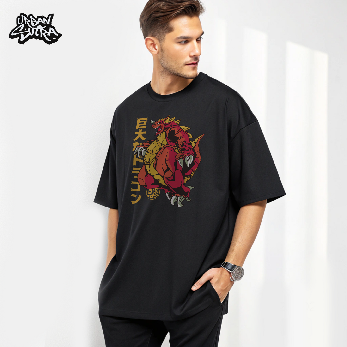 "Destructo" Men's Oversized Tee