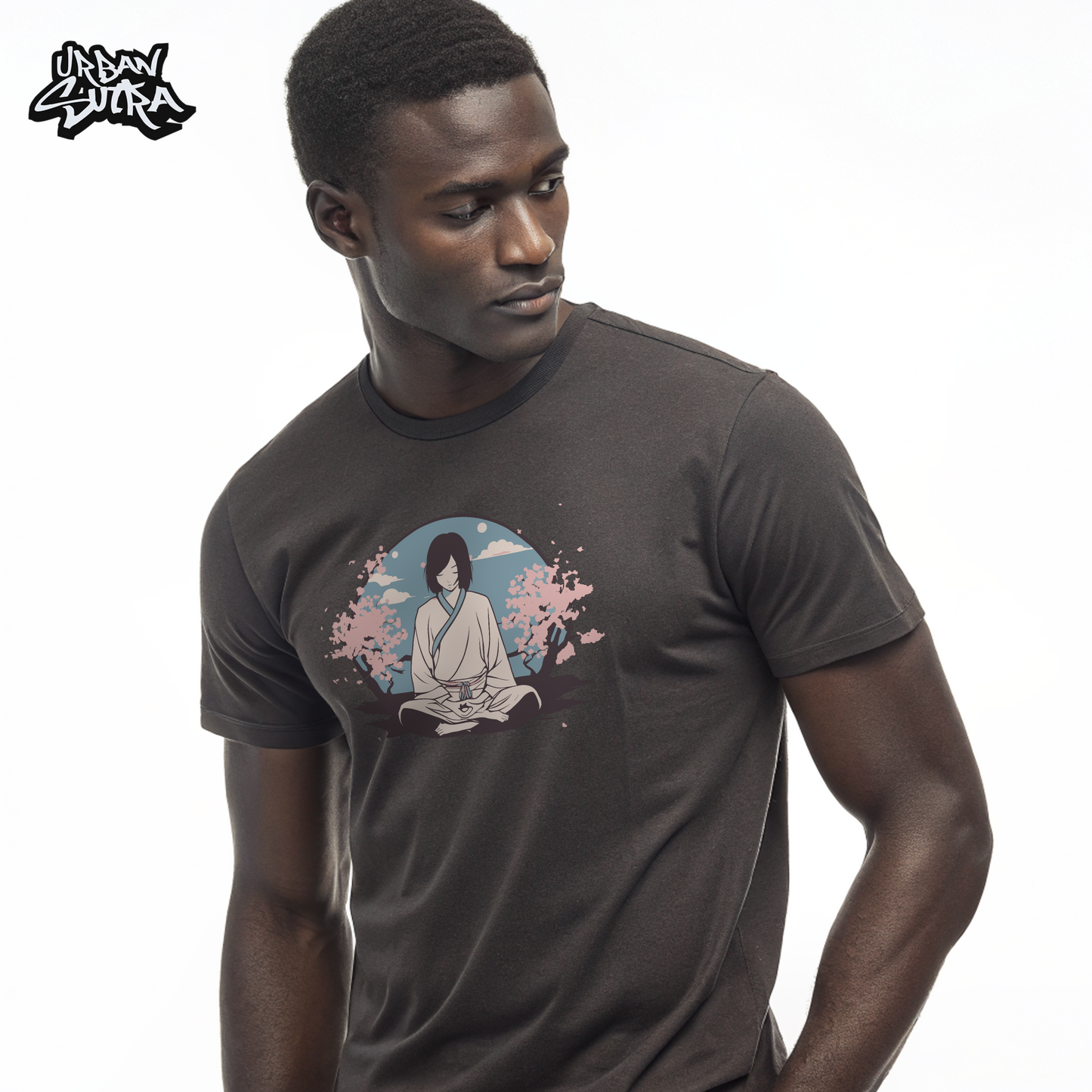 "Silent Meditation" Men's Regular Fit Tee