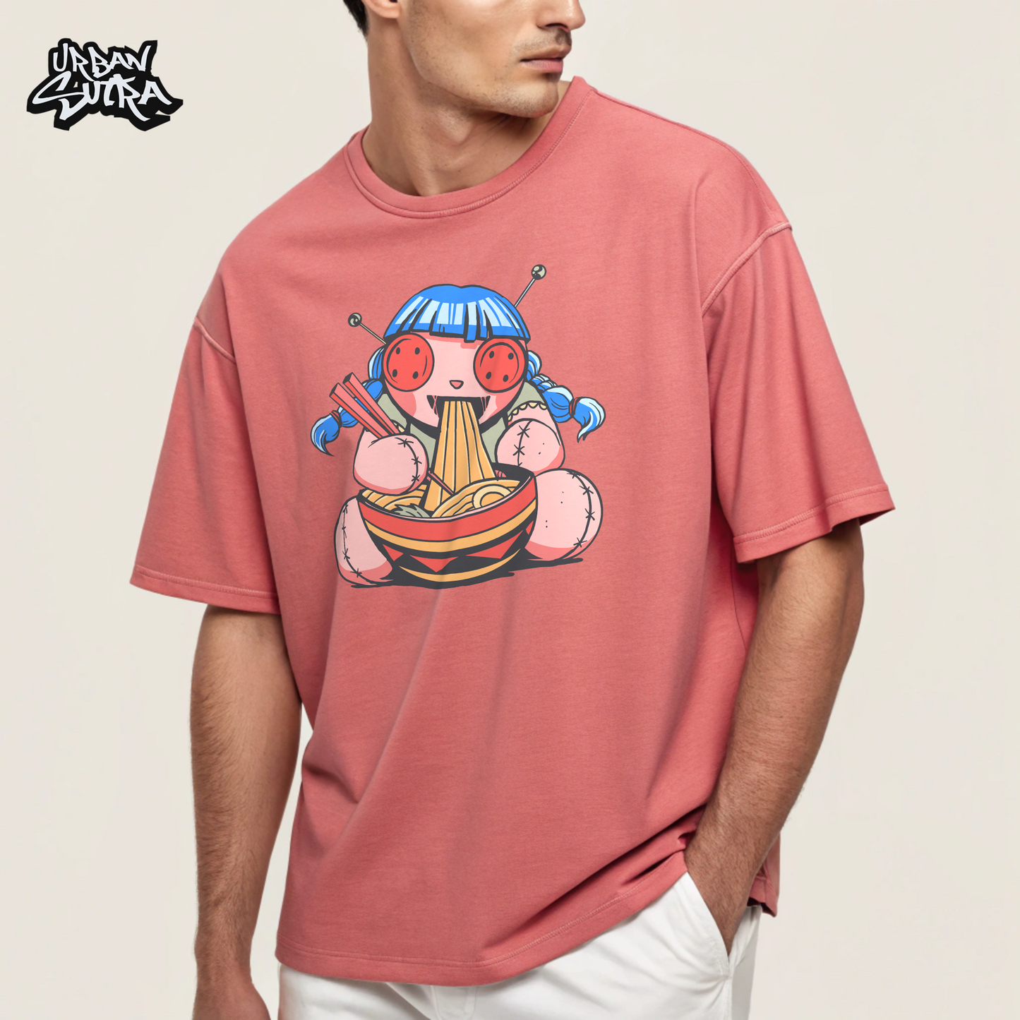 "Dolla Button" Men's Oversized Tee
