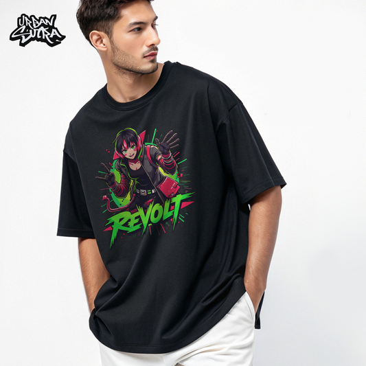 "Killer Revolt" Men's Oversized Tee