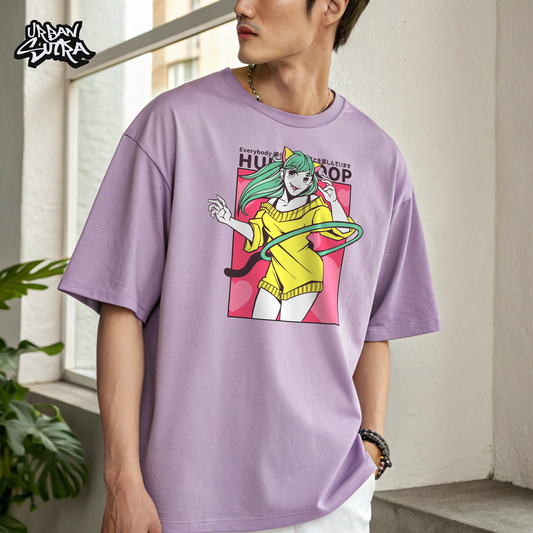 "Hula Hoop" Men's Oversized Tee
