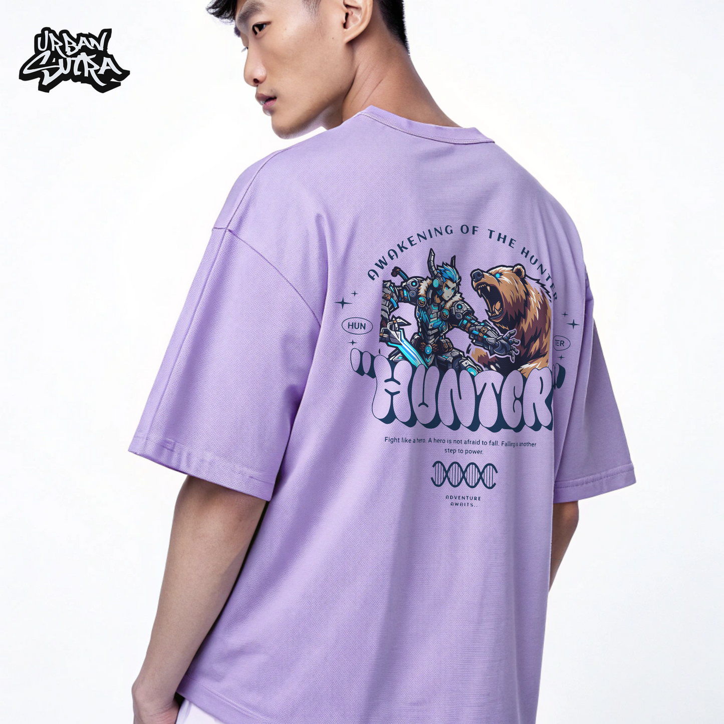 "Hunter Awakening" Men's Oversized Tee