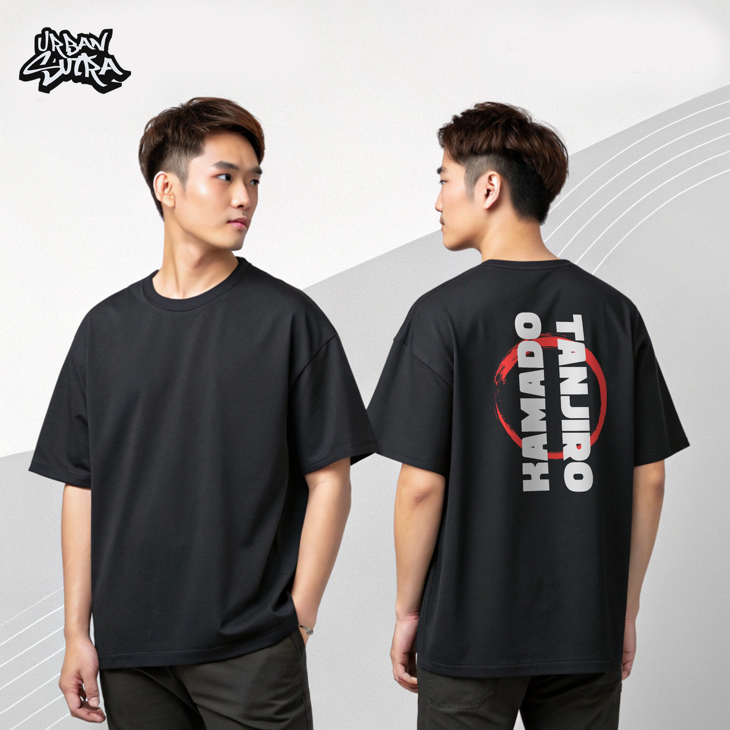 "Kamado Tanjiro" Men's Oversized Tee