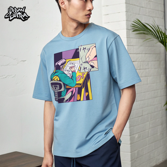 "Mangaka" Men's Oversized Tee