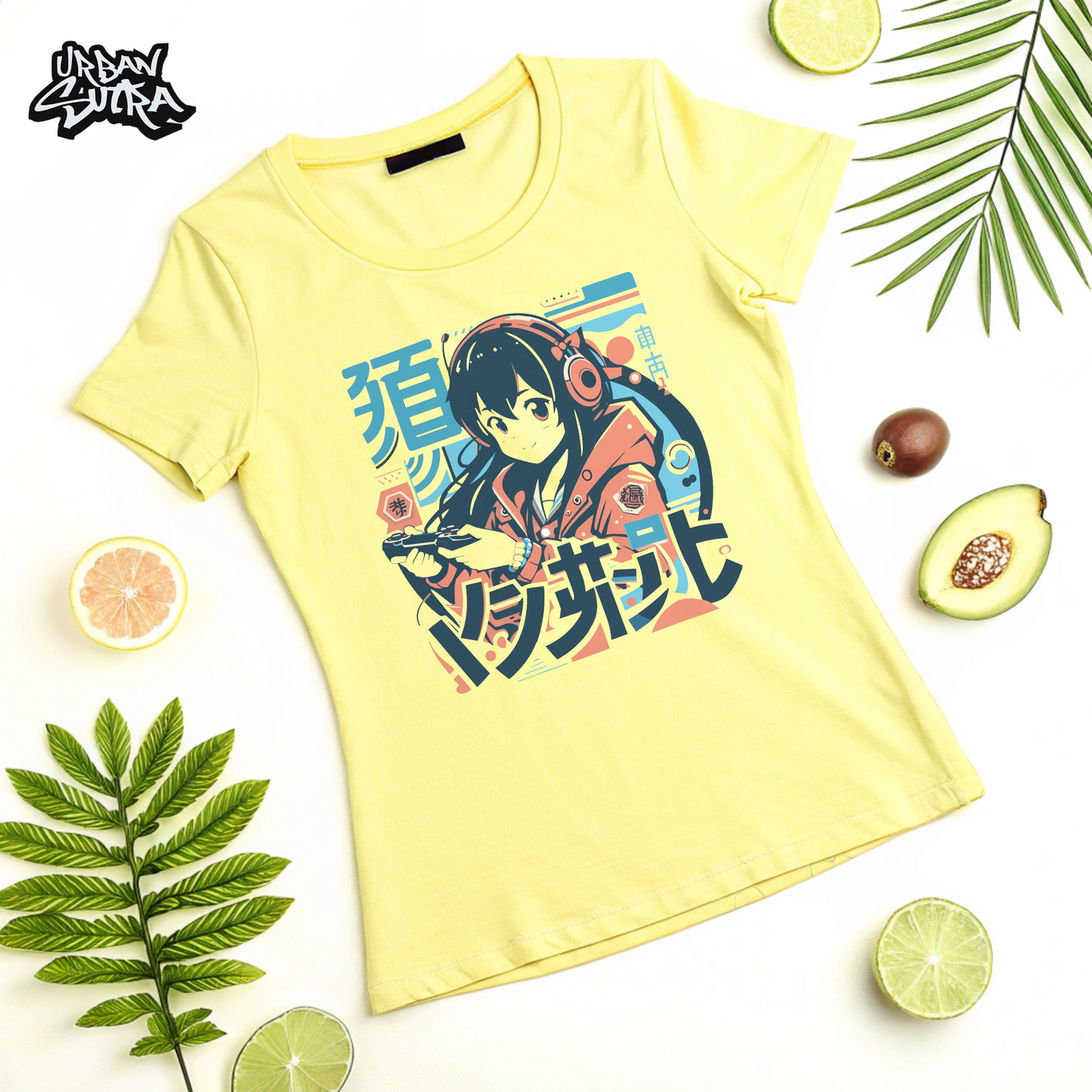 "Anime Gamer Girl" Women's Regular Tee