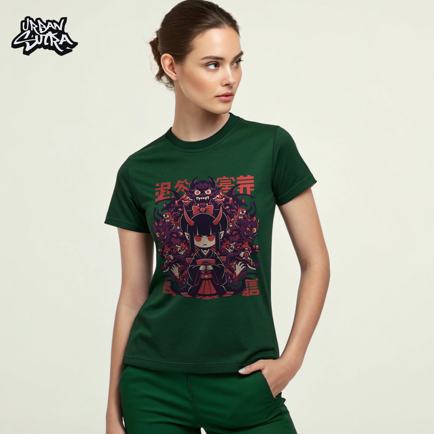 "Demon Oiran" Women's Regular Tee