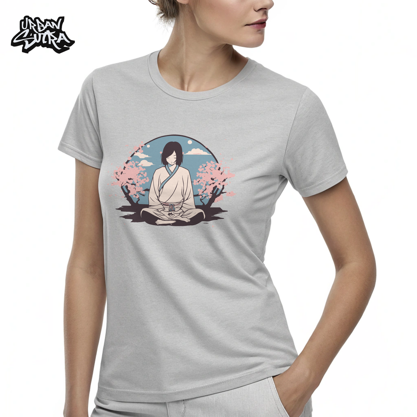 "Silent Meditation" Women's regular Tee