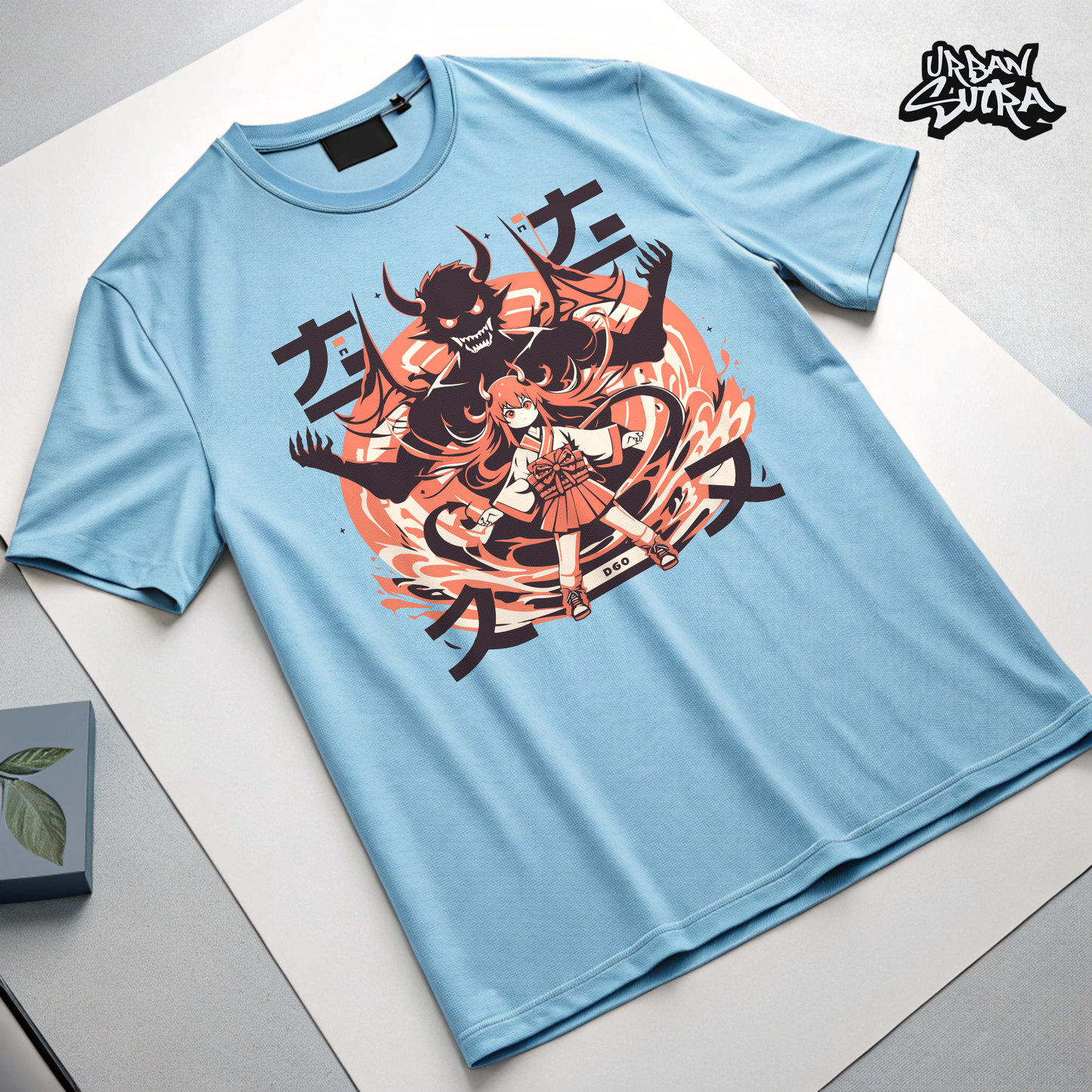 "Shojo Exorcist" Men's Oversized Tee