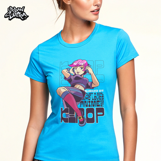 "Anime & K-Pop" Women's Regular Tee