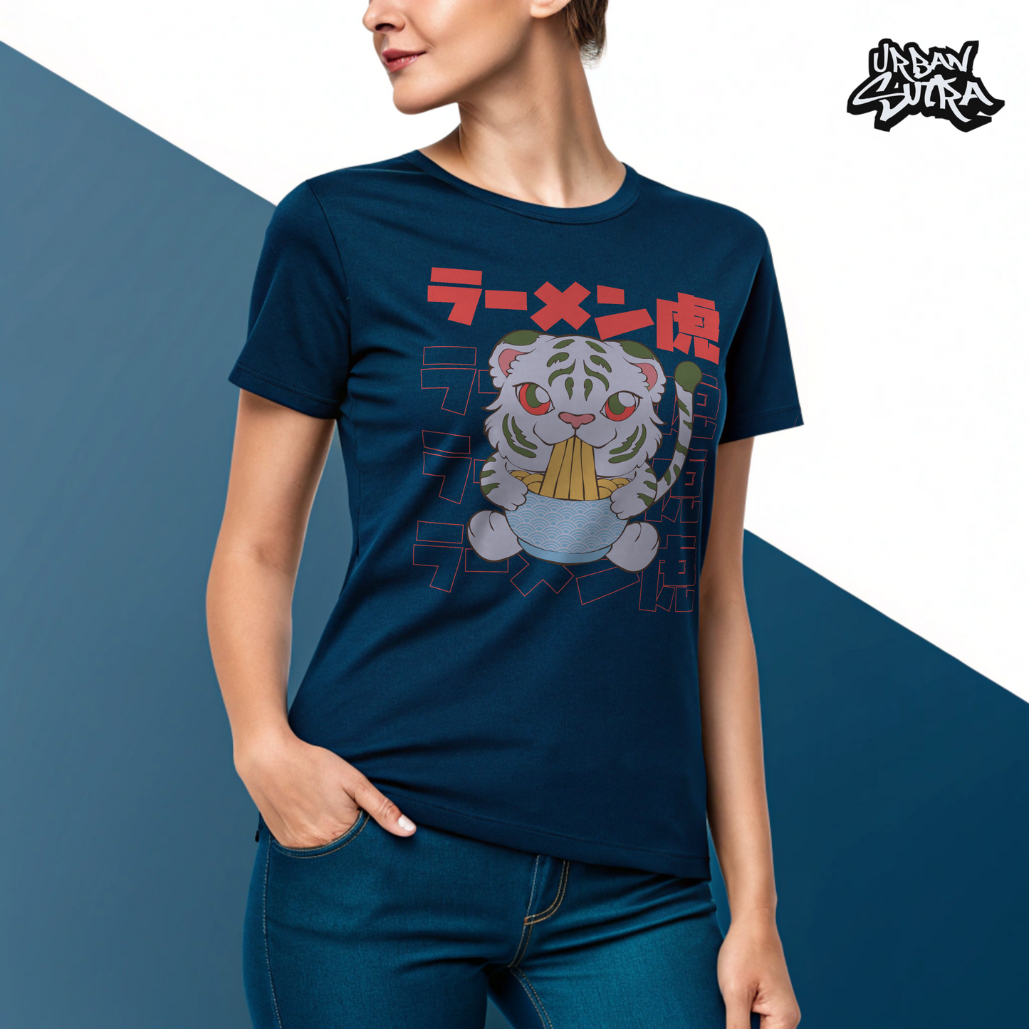 "Kawaii Tiger" Women's Regular Tee