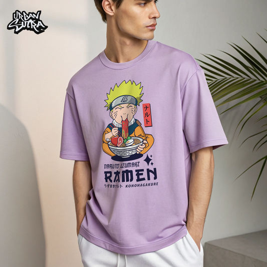"Naruto Ramen" Men's Oversized Tee