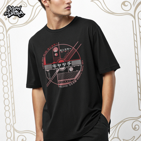 "Pokemon Trainer" Men's Oversized Tee