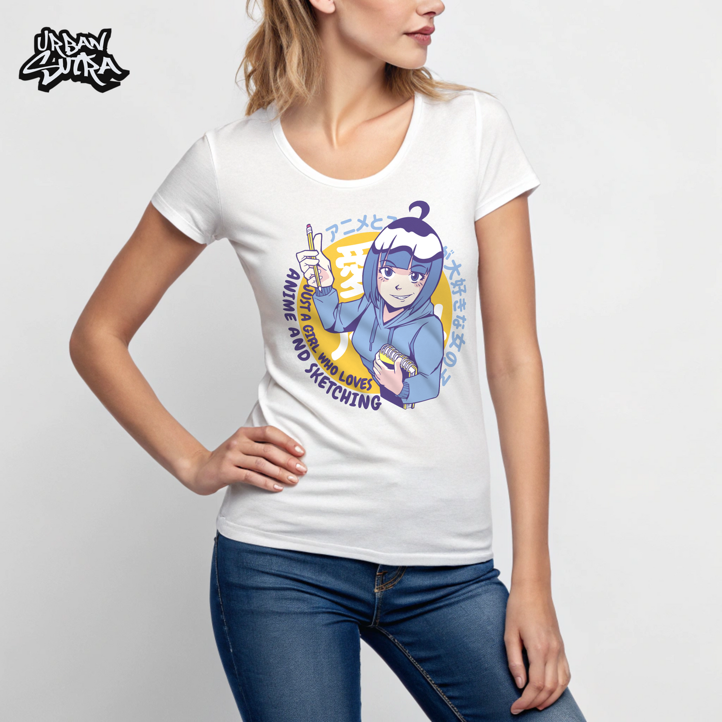 "Sketching Love" Women's Regular Tee