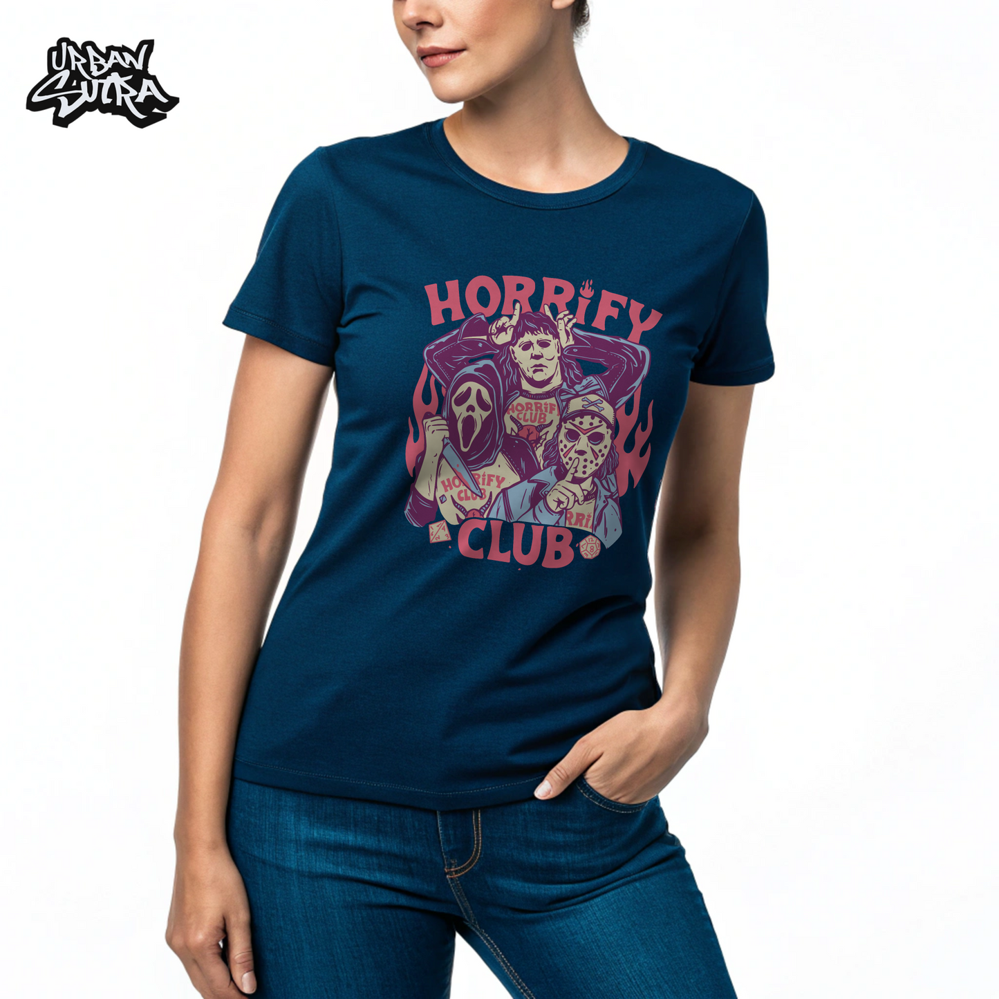 "Horrify Club" Women's Regular Tee