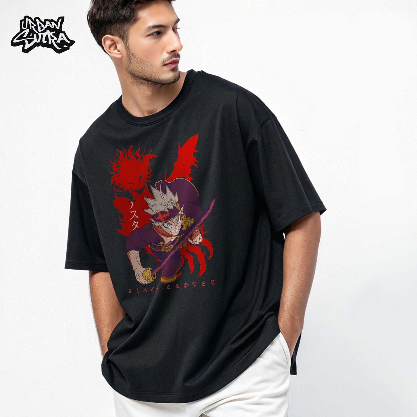 "Asta Demon" Men's Oversized Tee