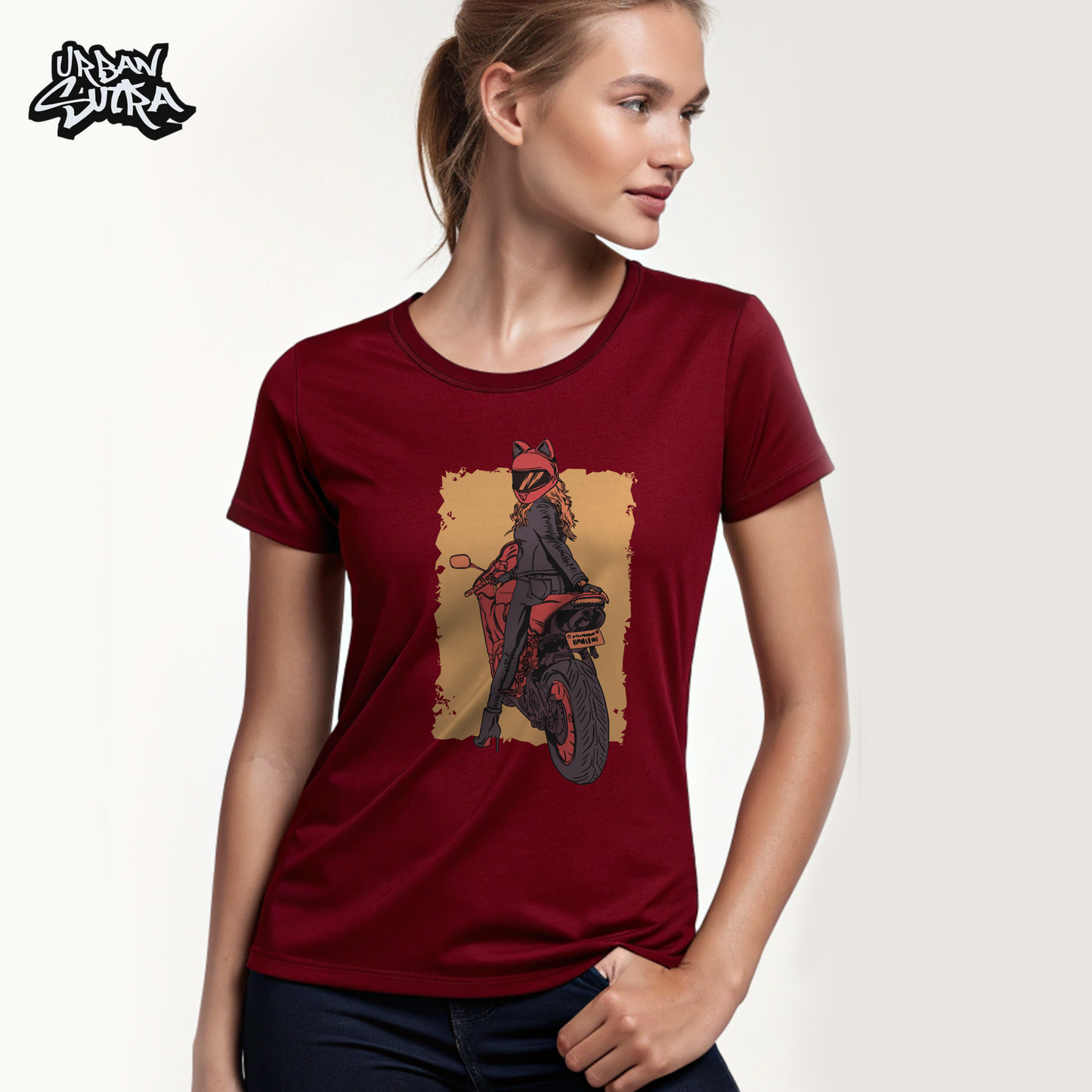 "Biker Girl" Women's Regular Tee