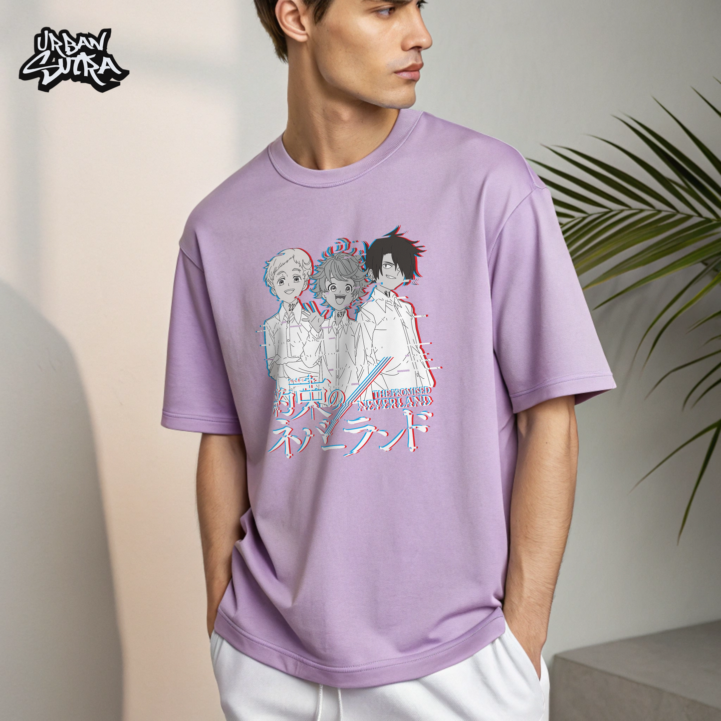 "Promised Trio" Men's Oversized Tee