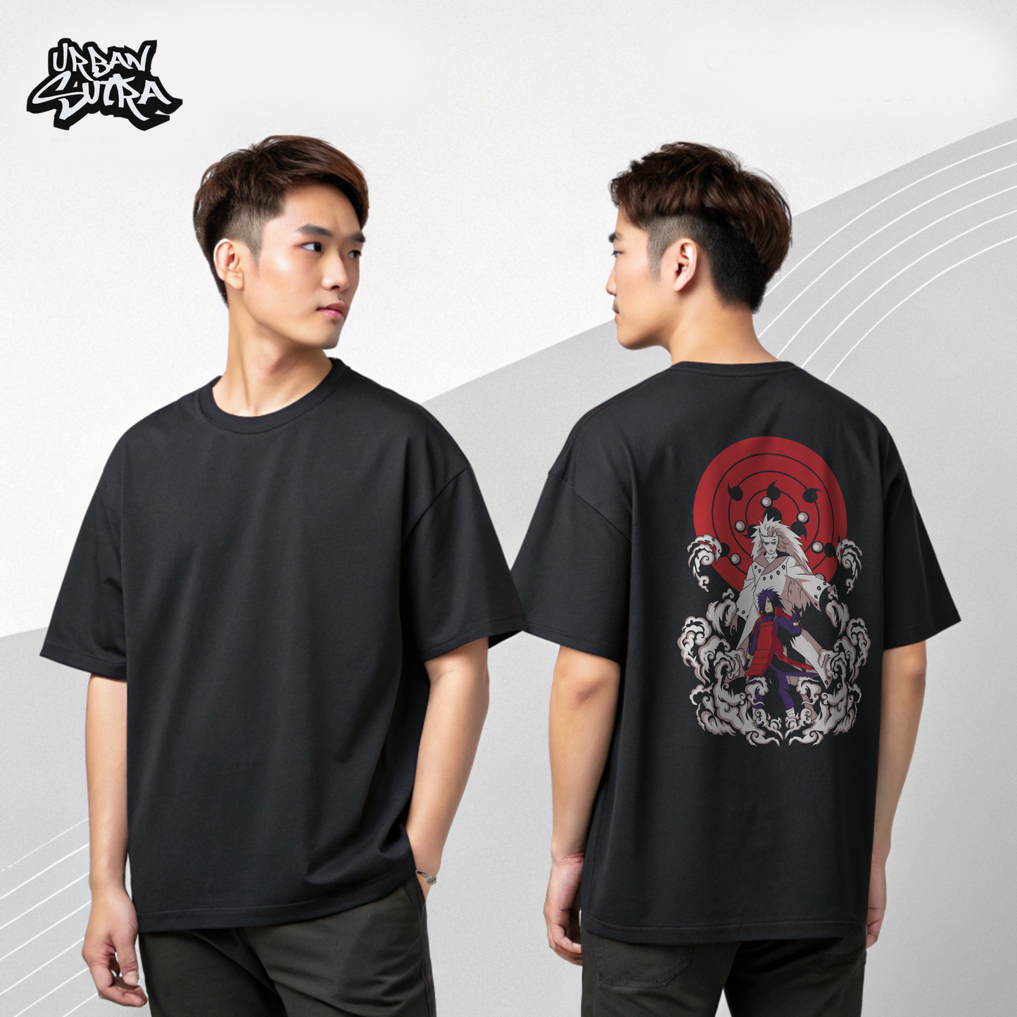 "Infinite Tsukuyomi" Men's Oversized Tee