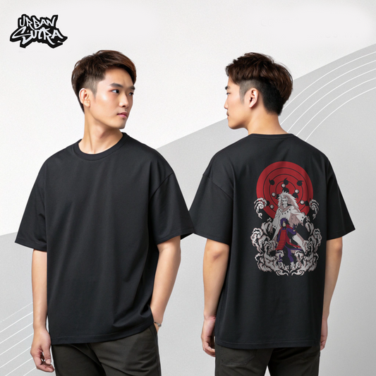 "Infinite Tsukuyomi" Men's Oversized Tee