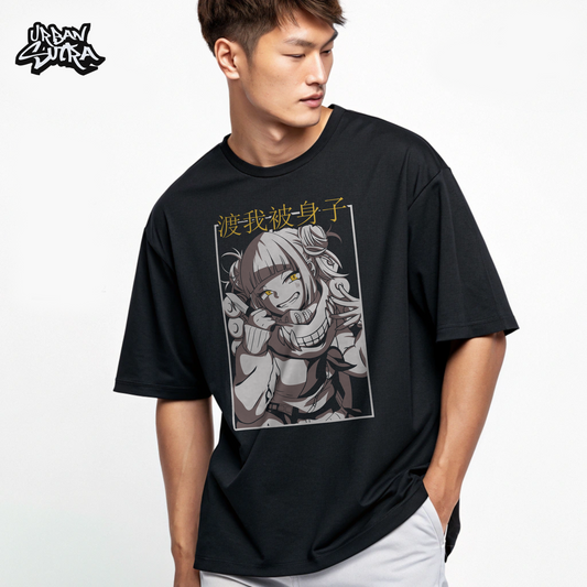"Psycho Mad Toga" Men's Oversized Tee