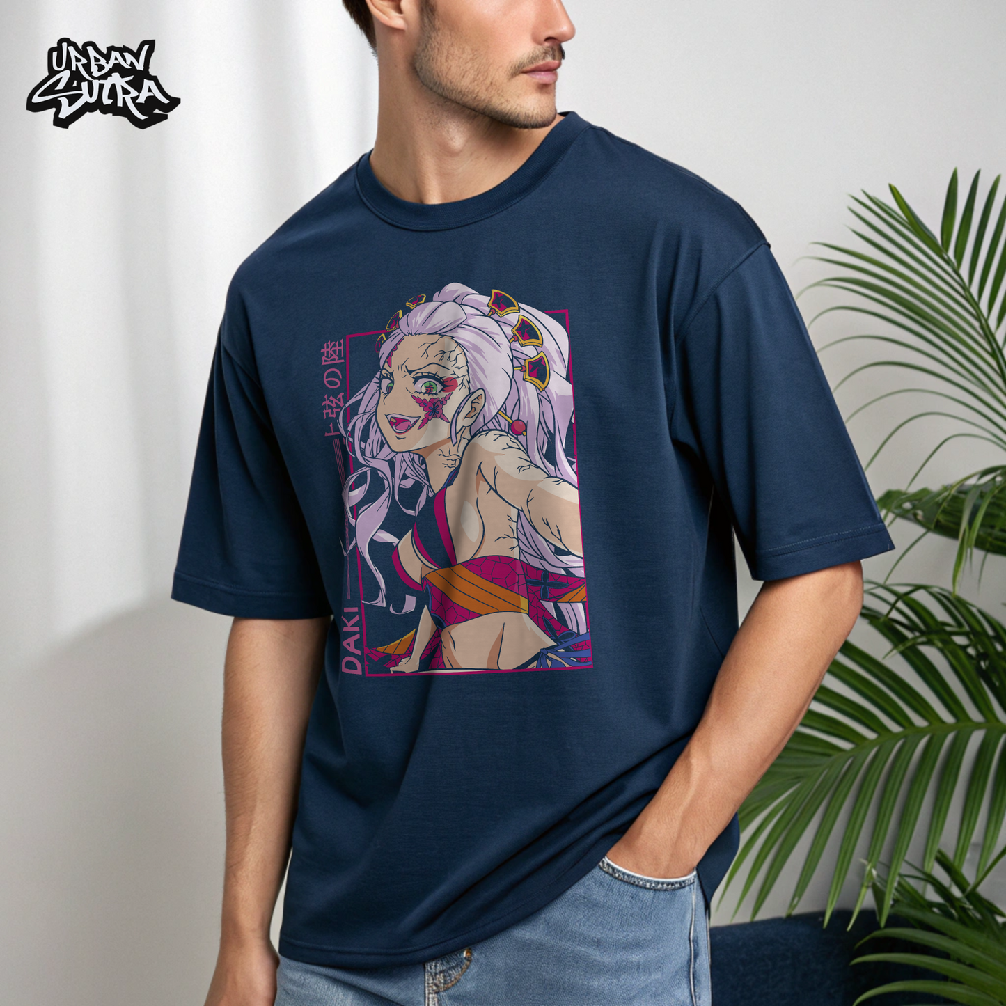 "Demon Daki" Men's Oversized Tee