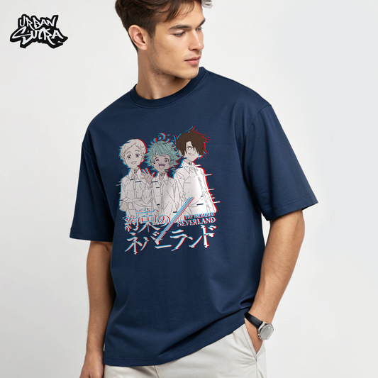 "Promised Trio" Men's Oversized Tee