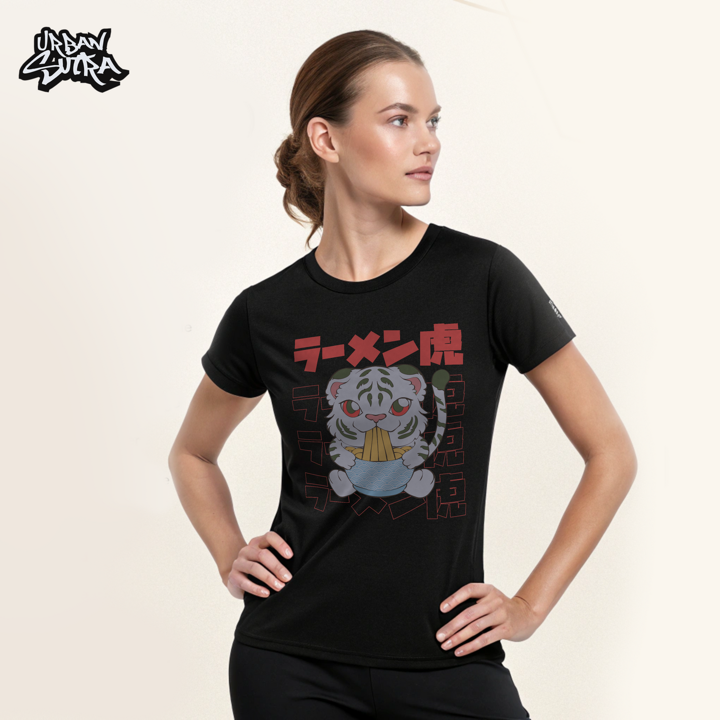 "Kawaii Tiger" Women's Regular Tee