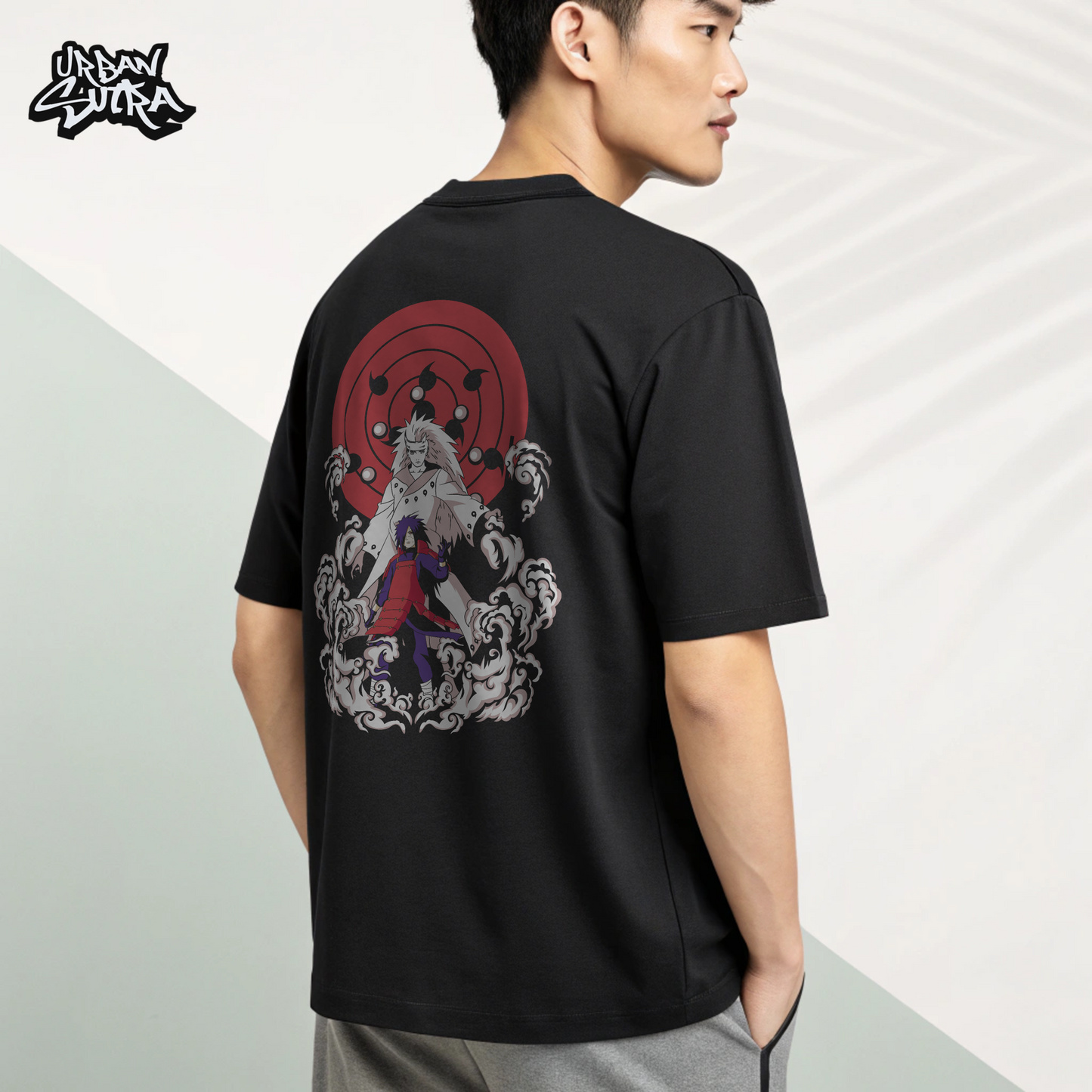 "Infinite Tsukuyomi" Men's Oversized Tee