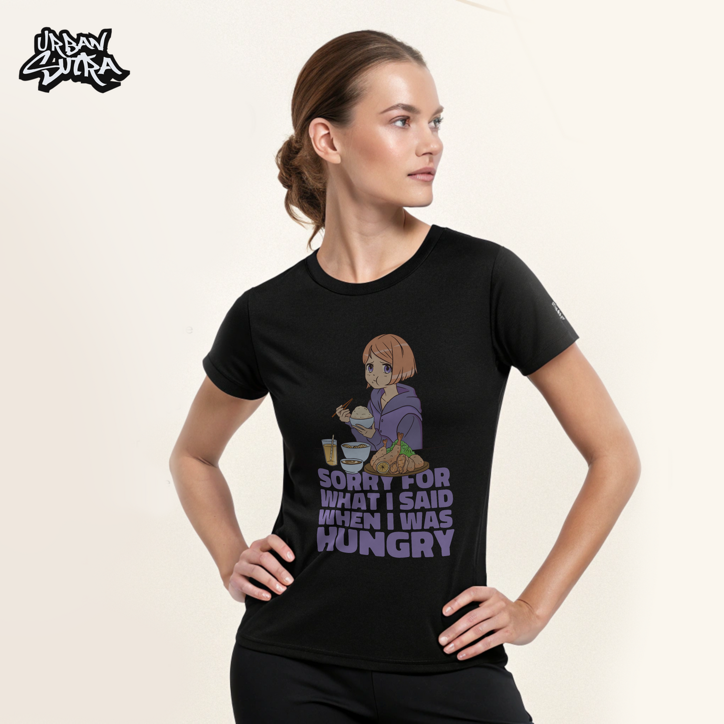 "Hungry Talk" Women's Regular Tee