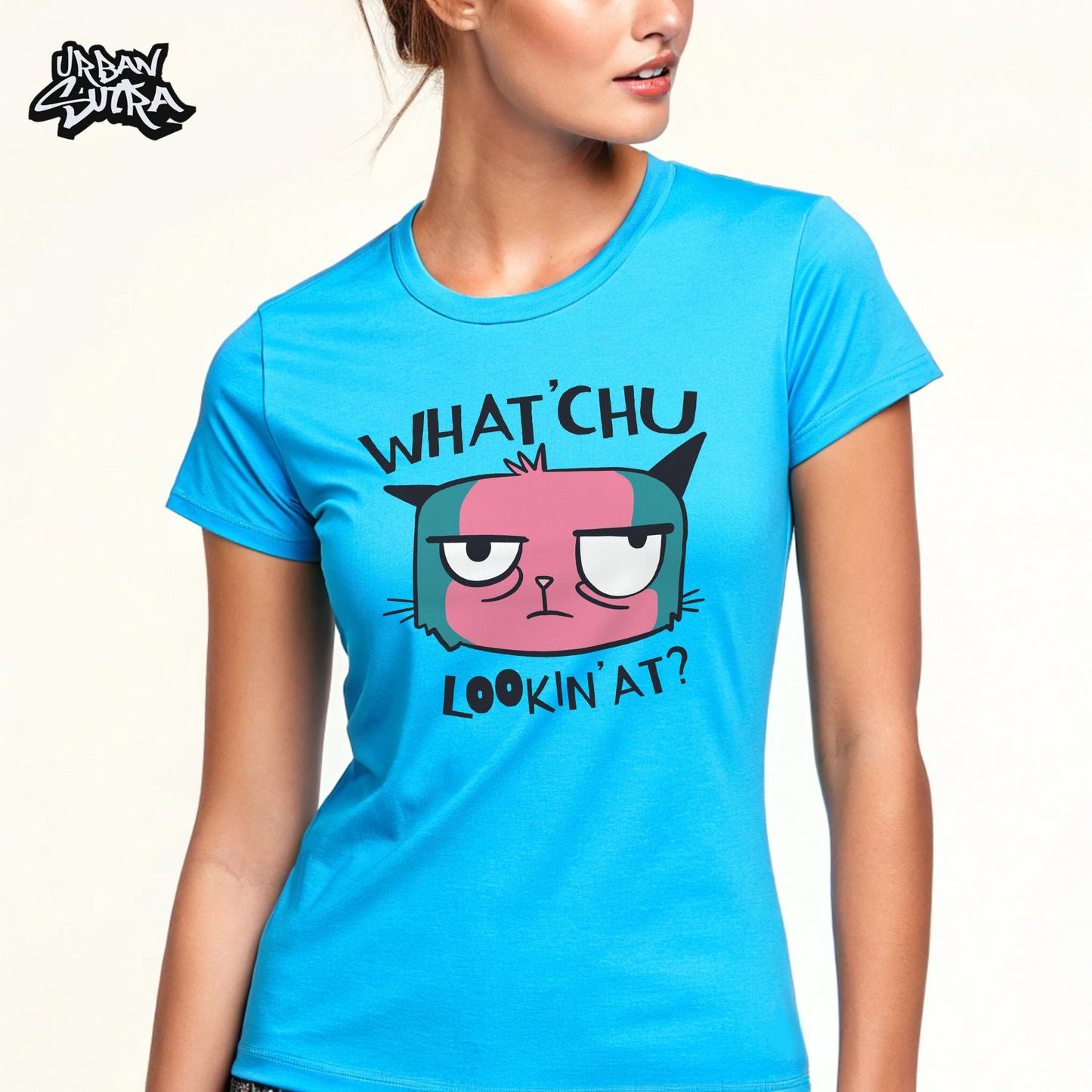 "What'chu Lookin' At?" Women's Regular Tee