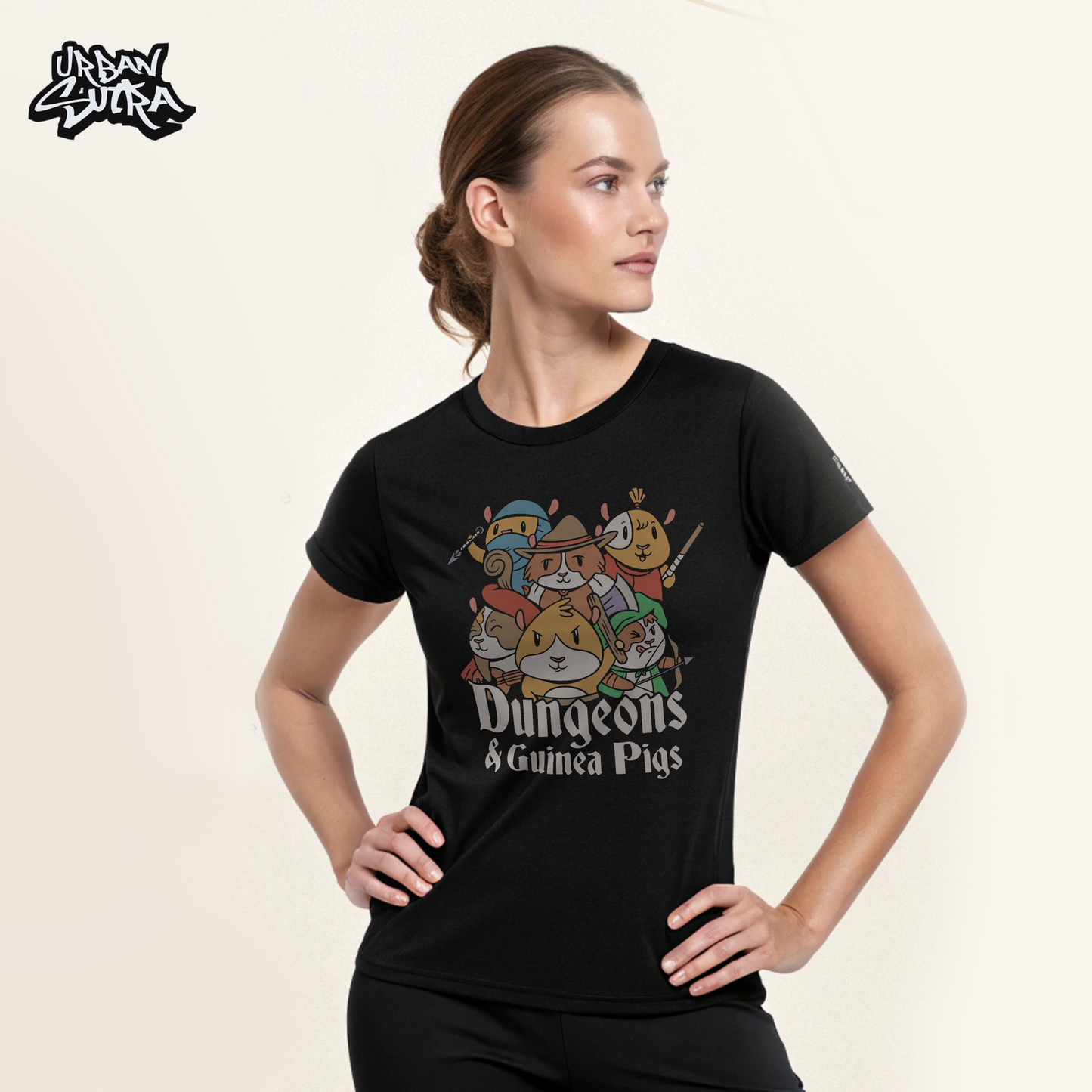 "Dungeons & Guinea Pigs" Women's Regular Tee