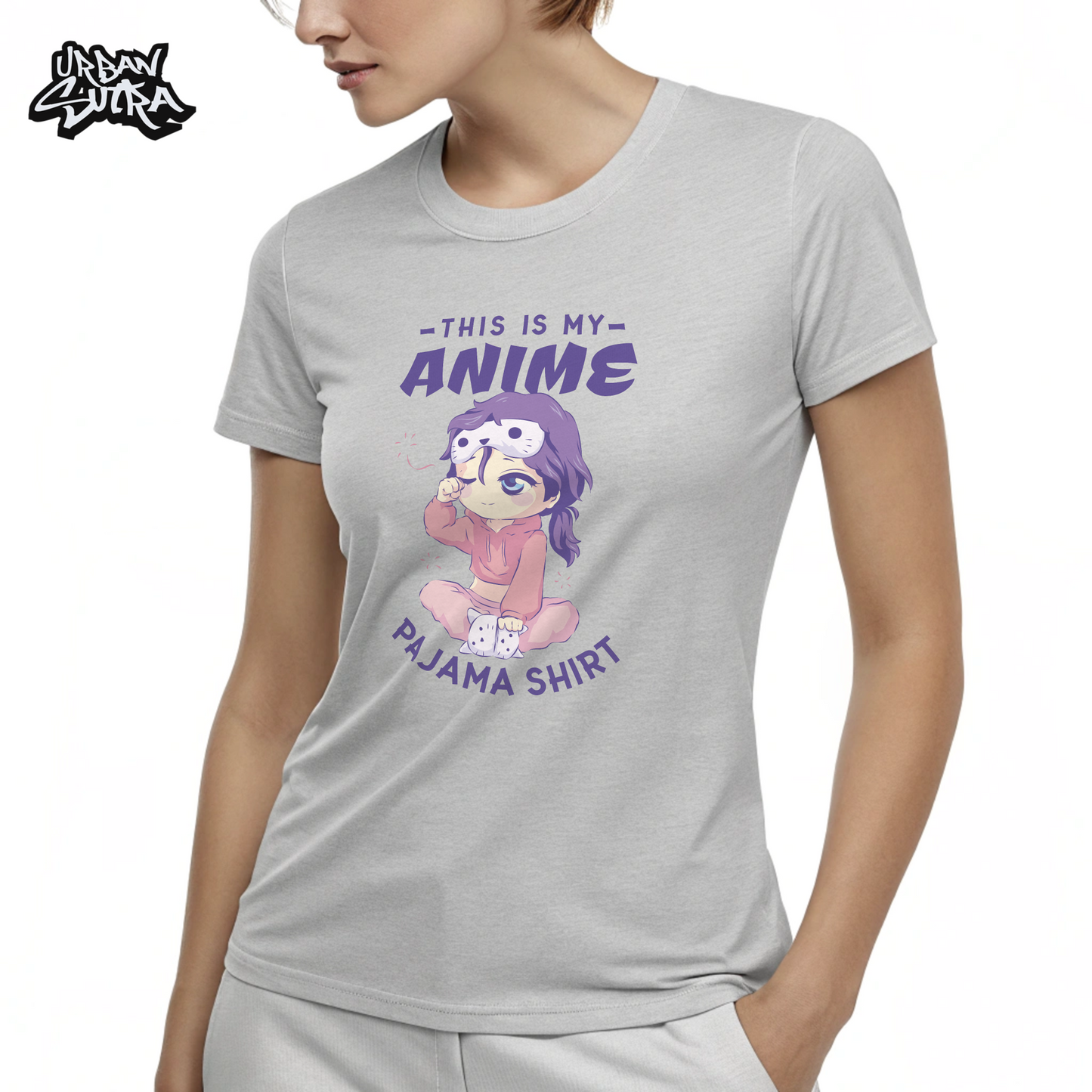 "Anime Pajama Shirt" Women's Regular Tee