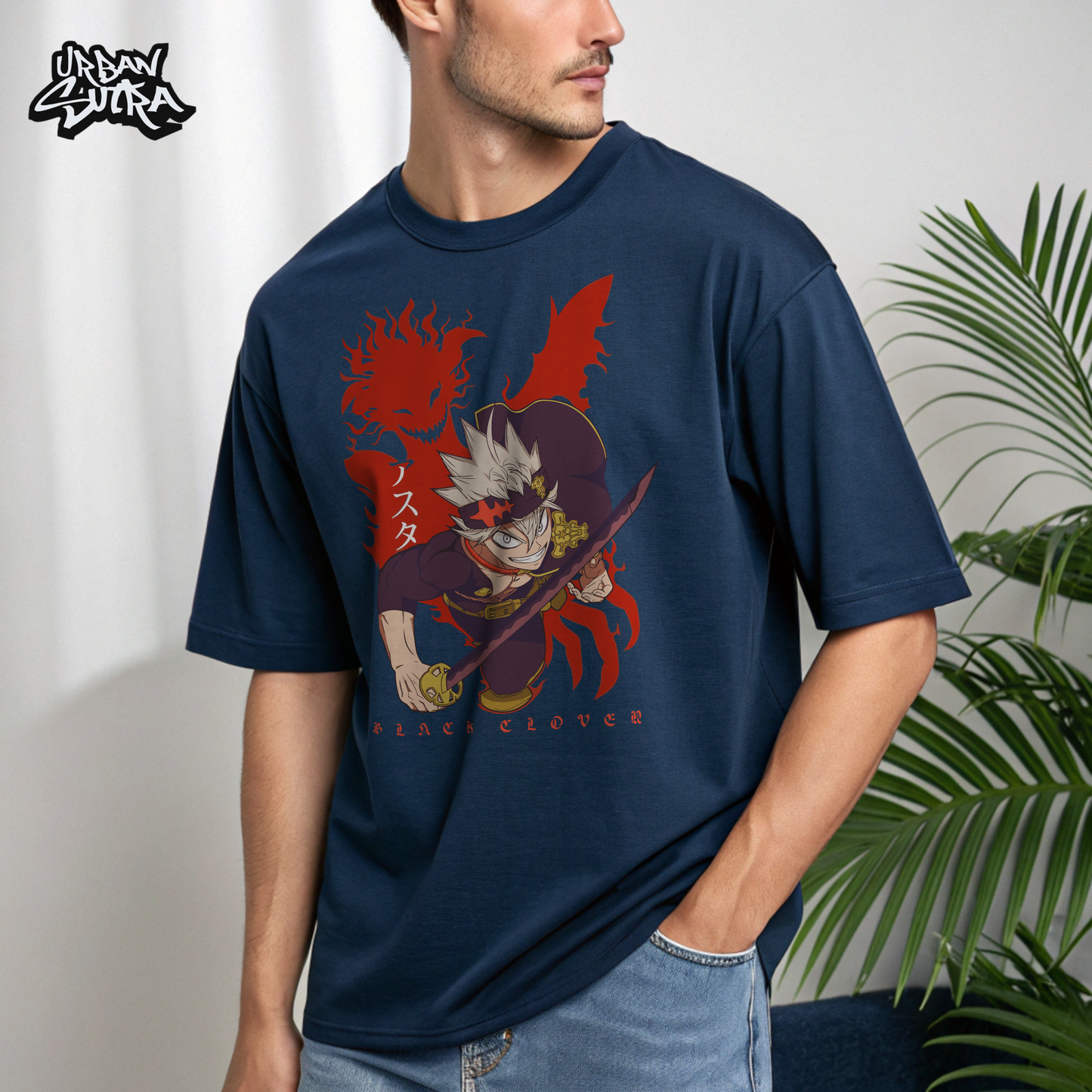 "Asta Demon" Men's Oversized Tee