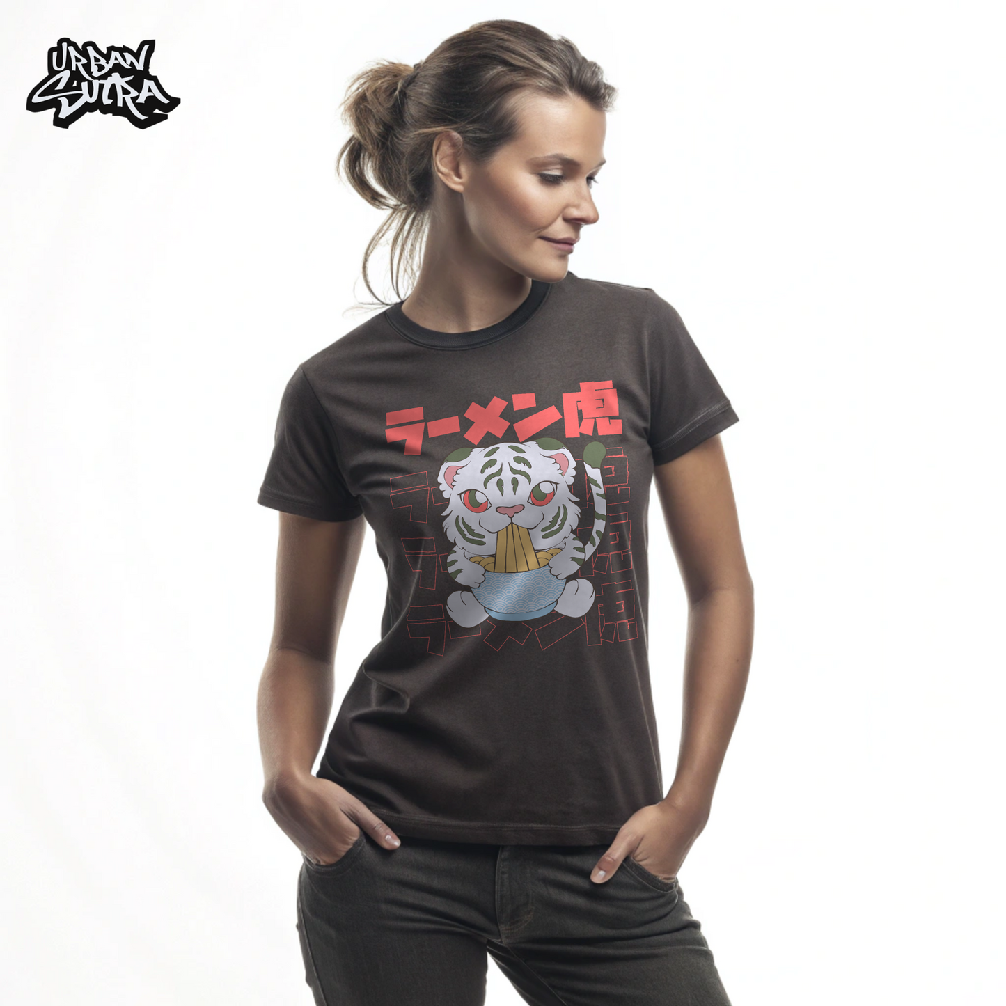 "Kawaii Tiger" Women's Regular Tee