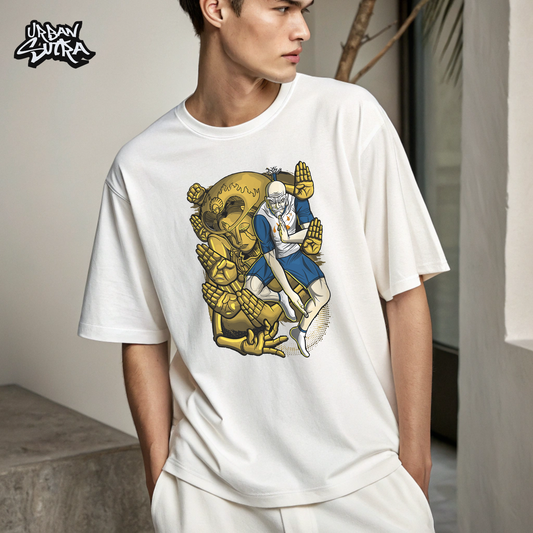 "Isaac Netero" Men's Oversized Tee