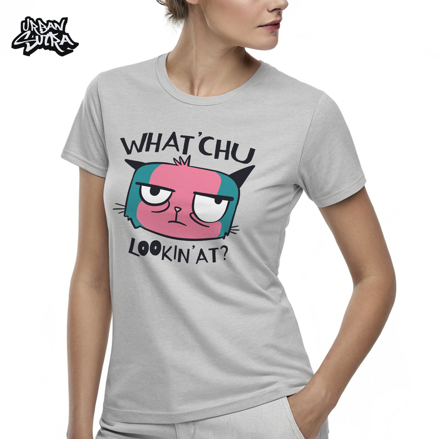 "What'chu Lookin' At?" Women's Regular Tee
