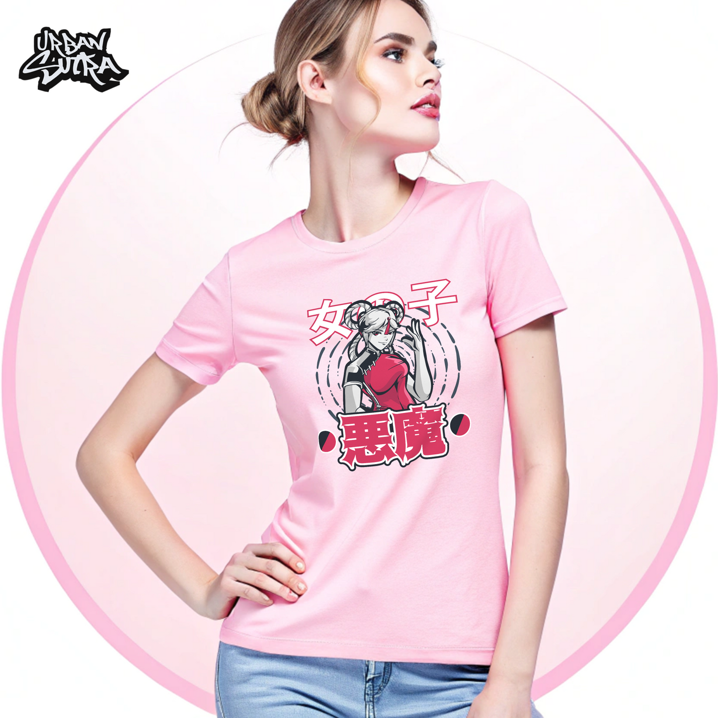 "Red Kunoichi" Women's Regular Tee