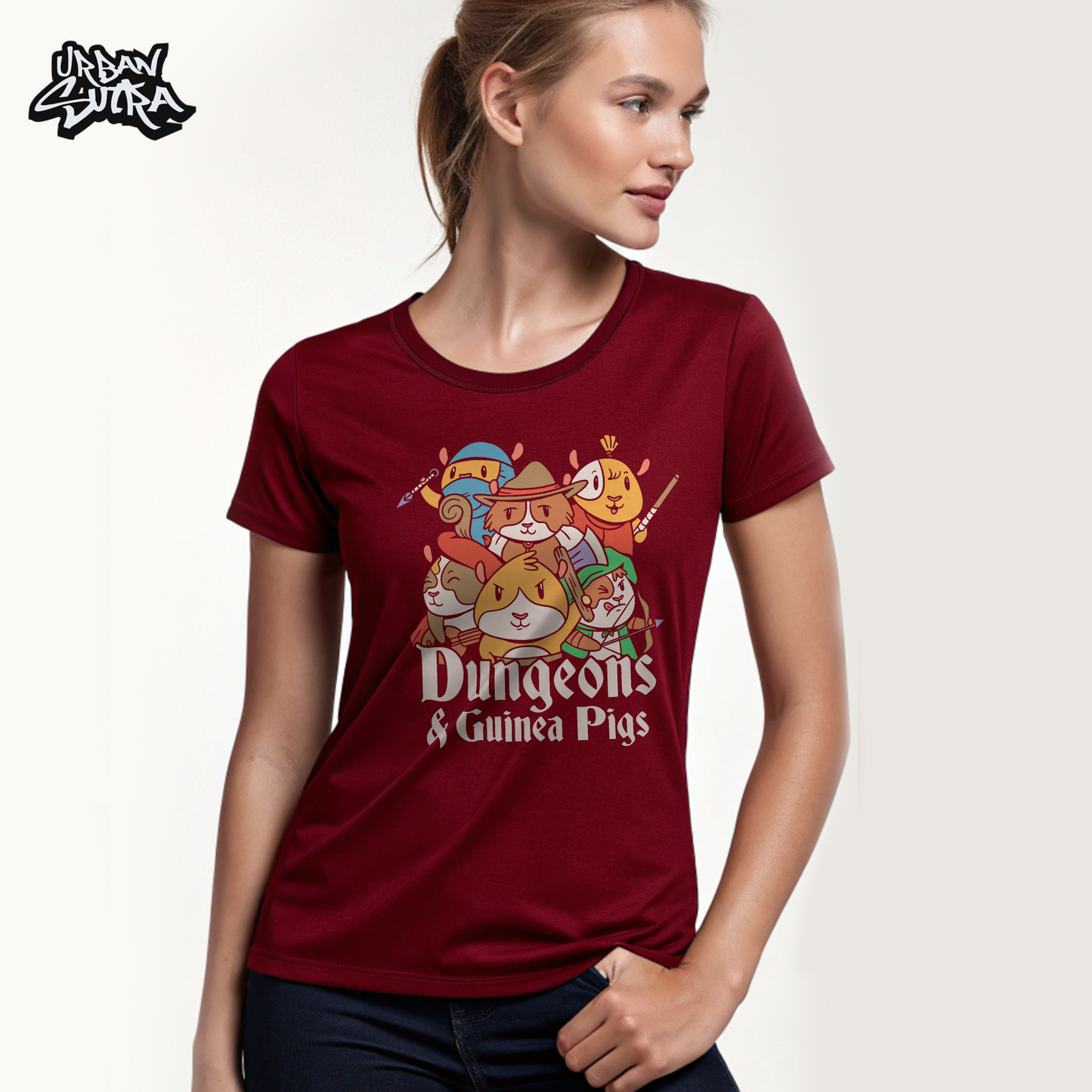 "Dungeons & Guinea Pigs" Women's Regular Tee