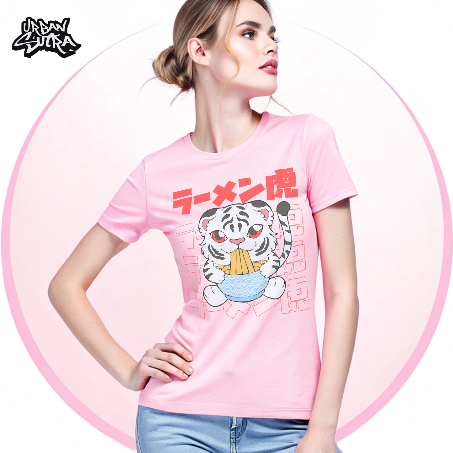 "Kawaii Tiger" Women's Regular Tee