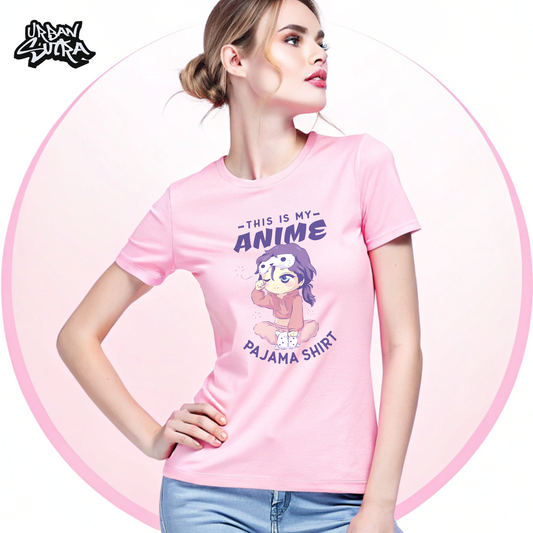 "Anime Pajama Shirt" Women's Regular Tee