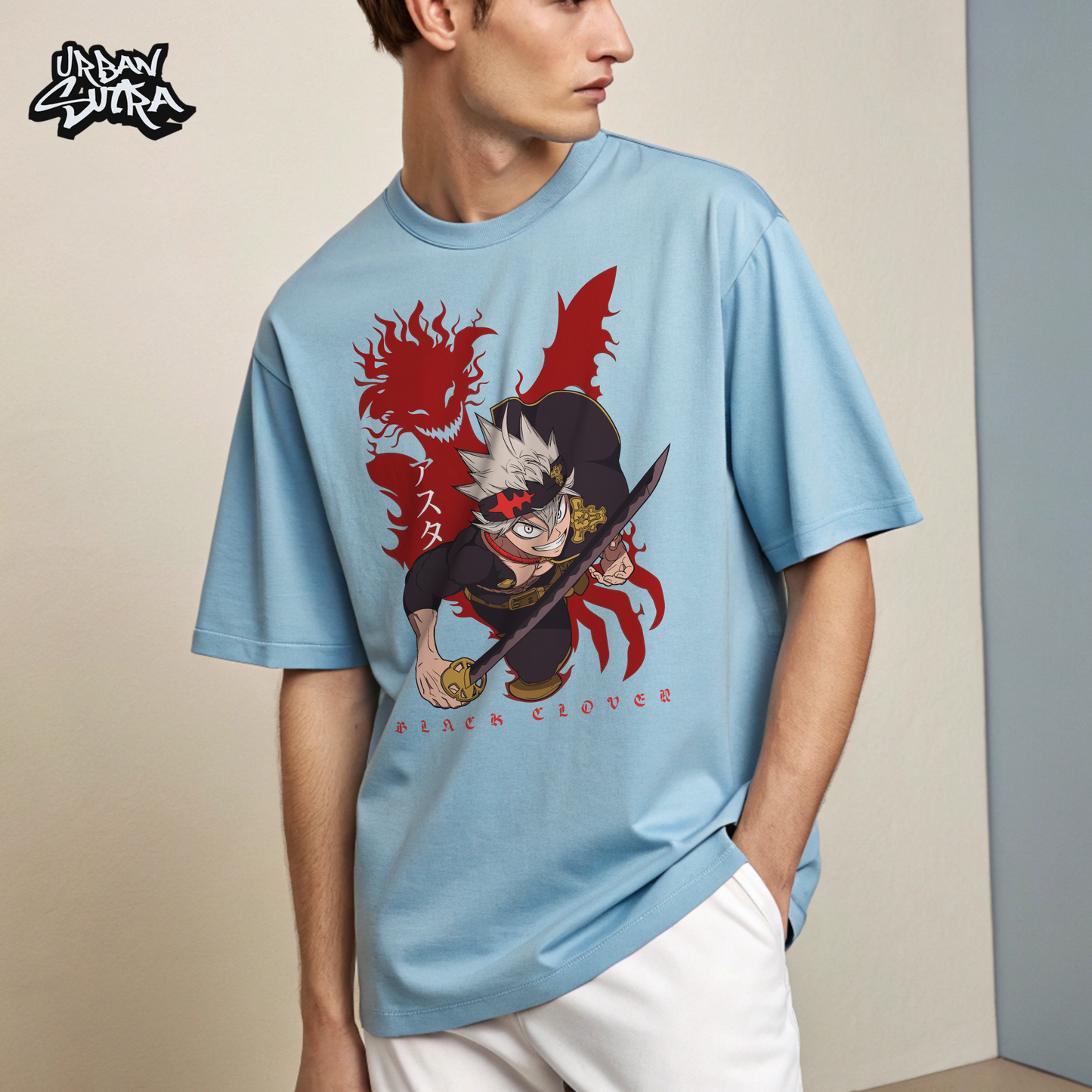 "Asta Demon" Men's Oversized Tee