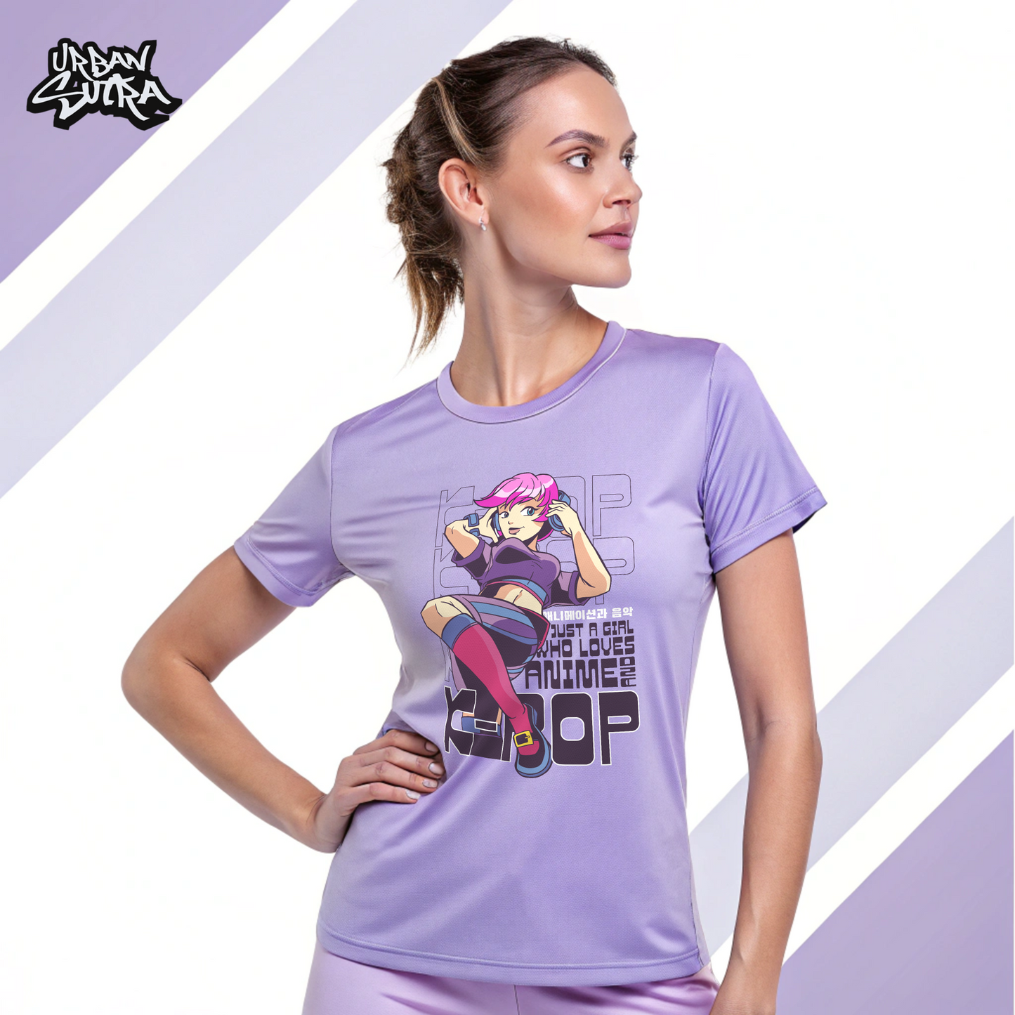 "Anime & K-Pop" Women's Regular Tee