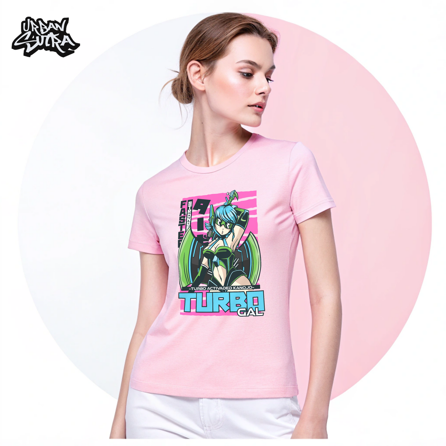 "Turbo Gal" Women's Regular Tee